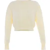 Mymo Pullover branco lã
