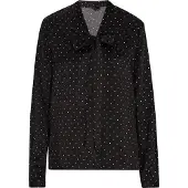 Dreimaster Klassik Blusa preto / branco