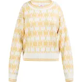 Mymo Pullover caril / branco