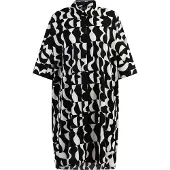 Dreimaster Klassik Vestidos camiseiros preto / branco