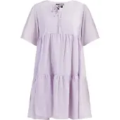 Dreimaster Vestido de verão roxo claro