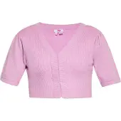 Mymo Casaco de malha rosa claro