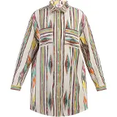 Mymo Blusa bege / amarelo / roxo claro / laranja