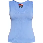 MyMo ROCKS Top de malha azul real
