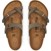 Birkenstock Chinelos Mayari mulheres - Cinza - 35