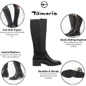 Tamaris Botas preto