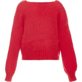 Mymo Pullover vermelho sangue