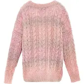 Mymo Pullover roxo / rosa pastel