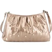 Mymo Mala de ombro ouro rosa / pó / branco pérola