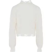 Mymo Pullover branco lã