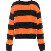 Mymo Pullover laranja escuro / preto