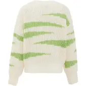 Mymo Pullover lima / branco