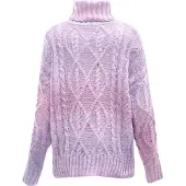 Mymo Pullover roxo claro / cor-de-rosa
