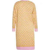 Mymo Casaco de malha amarelo / laranja / cor-de-rosa