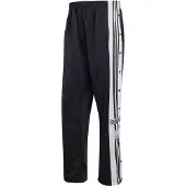 Adidas Calças 'Adibreak' preto / branco