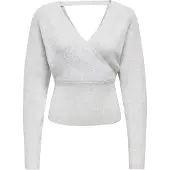 ONLY Pullover 'ONLWINNIE' acinzentado