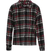 Dreimaster Camisa cinzento / vermelho / preto / branco