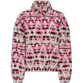 ONLY Pullover 'ONLJANNE' creme / amora / rosa