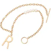 NAEMI Colar ouro / branco