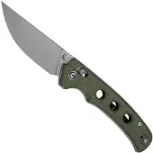 CIVIVI Navalha Noctis, Olive Green Canvas Micarta, Stonewash