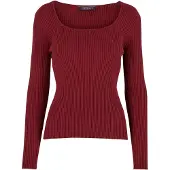 Urban Classics Pullover borgonha