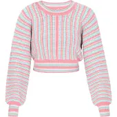 IZIA Pullover turquesa / cor-de-rosa