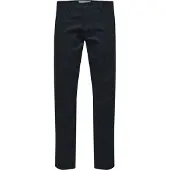 Selected Calças chino 'SLHNew Miles' azul escuro