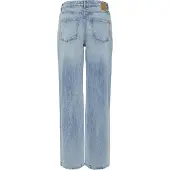 Pieces Jeans De Cintura Alta Selma
