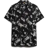 Superdry Camisa De Manga Curta Open Collar Print