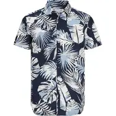 Jack & Jones Camisa De Manga Curta Oshua Floral