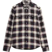 Superdry Camisa De Manga Comprida Merchant Linen Check