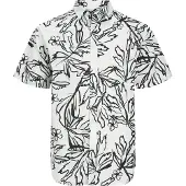 Jack & Jones Camisa De Manga Curta Lafayette Aop