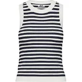 JDY Top de malha 'JDYAYA' navy / branco