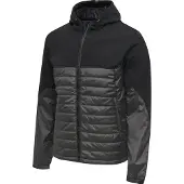 Hummel Casaco deportivo cinzento escuro / preto