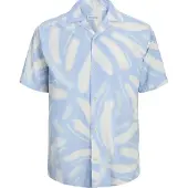Jack & Jones Camisa De Manga Curta Alberto Seersucker Resort