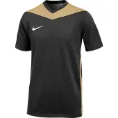 Nike Camisa funcionais ouro / preto / branco