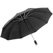 Huismerk Guarda-chuva Dobrável Com Fecho Invertido E Led
