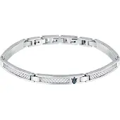 Maserati Bracciale In Acciaio Alla Moda Per Uomo Iconic Jm423Avd21 — Bracciale
