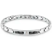 Maserati Steel Bracciale da uomo Ceramic JM224ATZ40