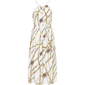 Faina Vestido mistura de cores / branco