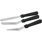 Kitchencraft Conjunto De Espátulas De Pintura Aço Inoxidável 3 Unidades