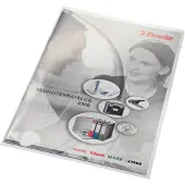 Leitz Pasta com aba PVP semitransparente | A4 100 unidades