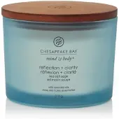 Chesapeake Bay Candle Vela Reflection & Clatiry (três pavios) - 312,0 g