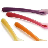Suavinex Cucchiaio in silicone — Accessorio svezzamento