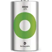 GP Bateria Recarregável Recyko D
