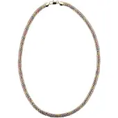 NAEMI Colar ouro / ouro rosa / prata