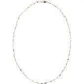NAEMI Colar ouro rosa / preto