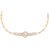 Faina Pulseira ouro / transparente