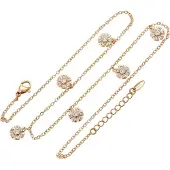NAEMI Colar ouro / transparente