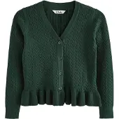 Clarks Casaco de malha verde escuro